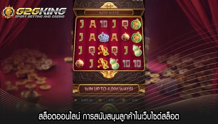 สล็อตออนไลน์ การสนับสนุนลูกค้าในเว็บไซต์สล็อต