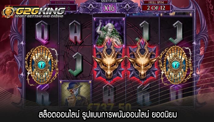 สล็อตออนไลน์ รูปแบบการพนันออนไลน์ ยอดนิยม