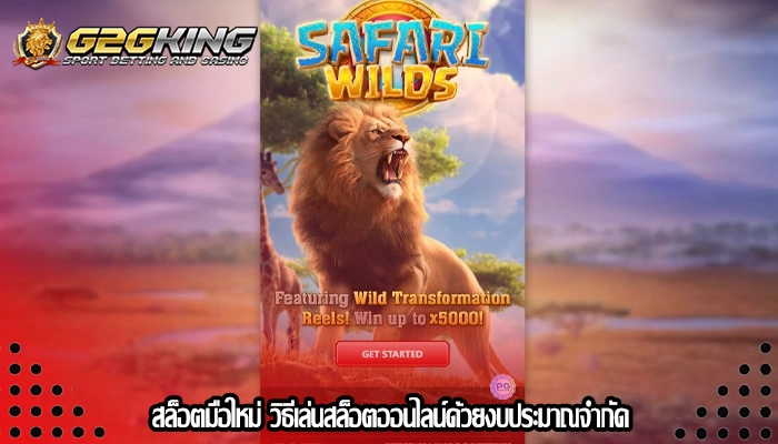 สล็อตมือใหม่ วิธีเล่นสล็อตออนไลน์ด้วยงบประมาณจำกัด