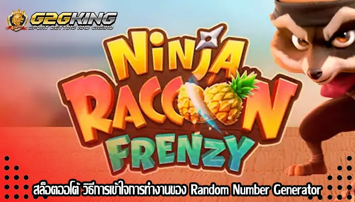สล็อตออโต้ วิธีการเข้าใจการทำงานของ Random Number Generator