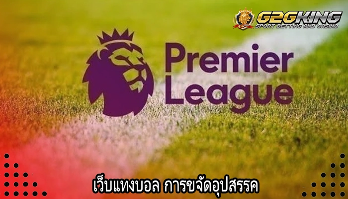 เว็บแทงบอล การขจัดอุปสรรค