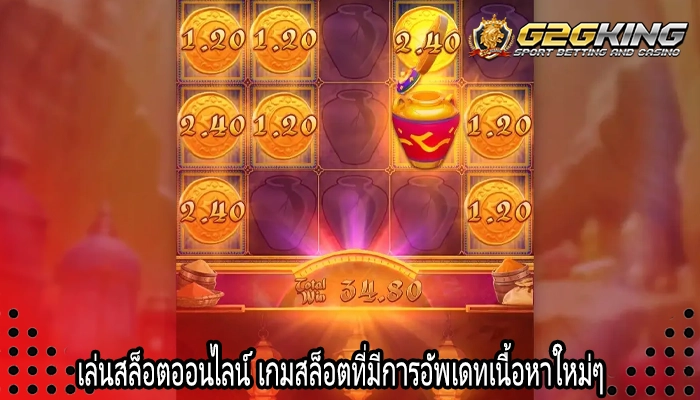 เล่นสล็อตออนไลน์ เกมสล็อตที่มีการอัพเดทเนื้อหาใหม่ๆ