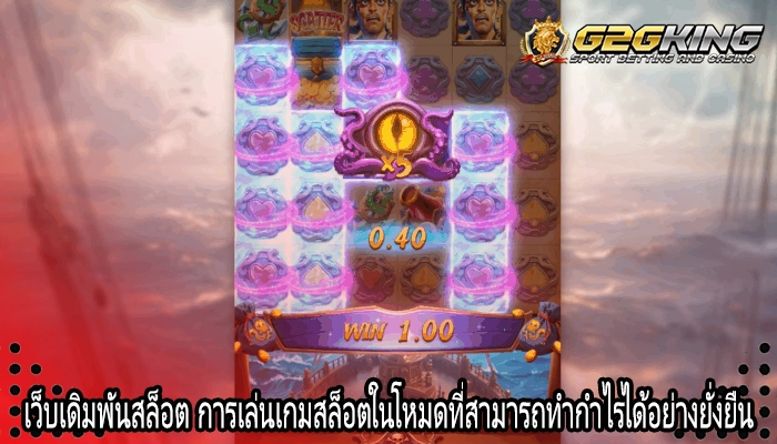 เว็บเดิมพันสล็อต การเล่นเกมสล็อตในโหมดที่สามารถทำกำไรได้อย่างยั่งยืน