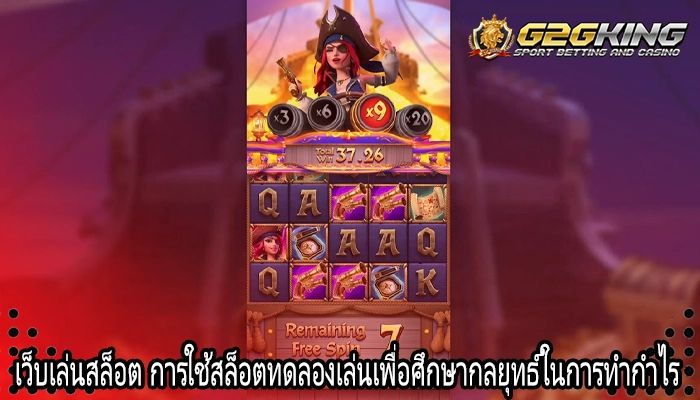 เว็บเล่นสล็อต การใช้สล็อตทดลองเล่นเพื่อศึกษากลยุทธ์ในการทำกำไร