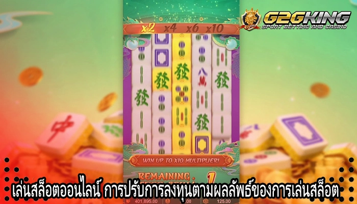 เล่นสล็อตออนไลน์ การปรับการลงทุนตามผลลัพธ์ของการเล่นสล็อต