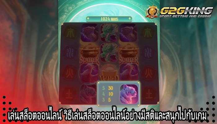 เล่นสล็อตออนไลน์ วิธีเล่นสล็อตออนไลน์อย่างมีสติและสนุกไปกับเกม
