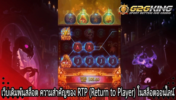 เว็บเดิมพันสล็อต ความสำคัญของ RTP (Return to Player) ในสล็อตออนไลน์